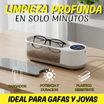 UltraCare® - Limpiador Ultrasónico para Joyas | Ideal para Oro, Plata, Gafas y Relojes
